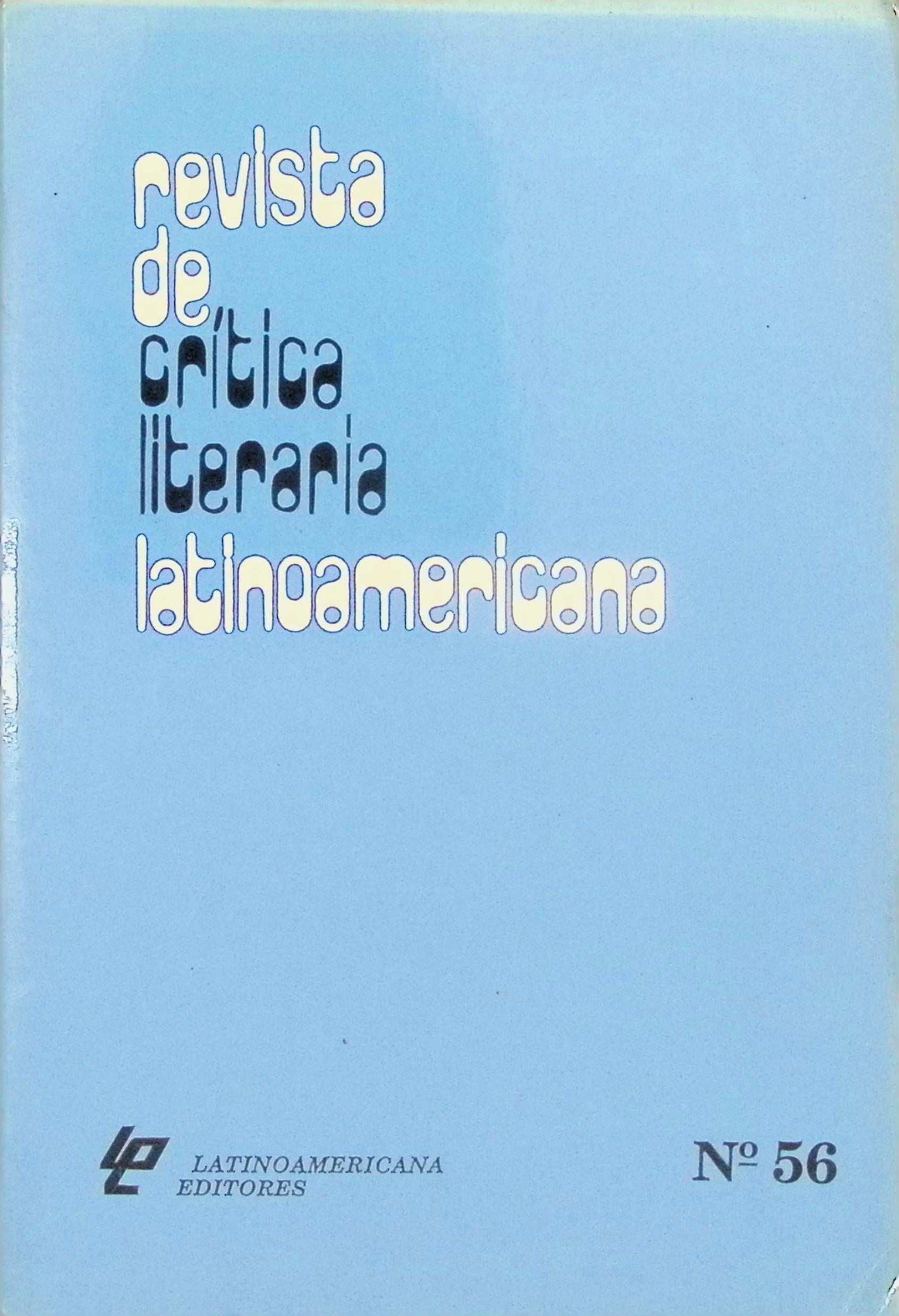 Ver Vol. 28 Núm. 56 (2002): Segundo semestre